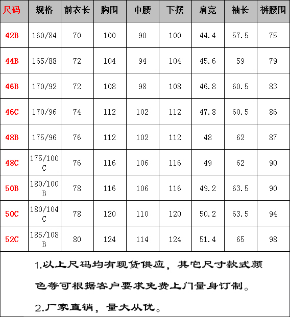 重庆保安服装定做